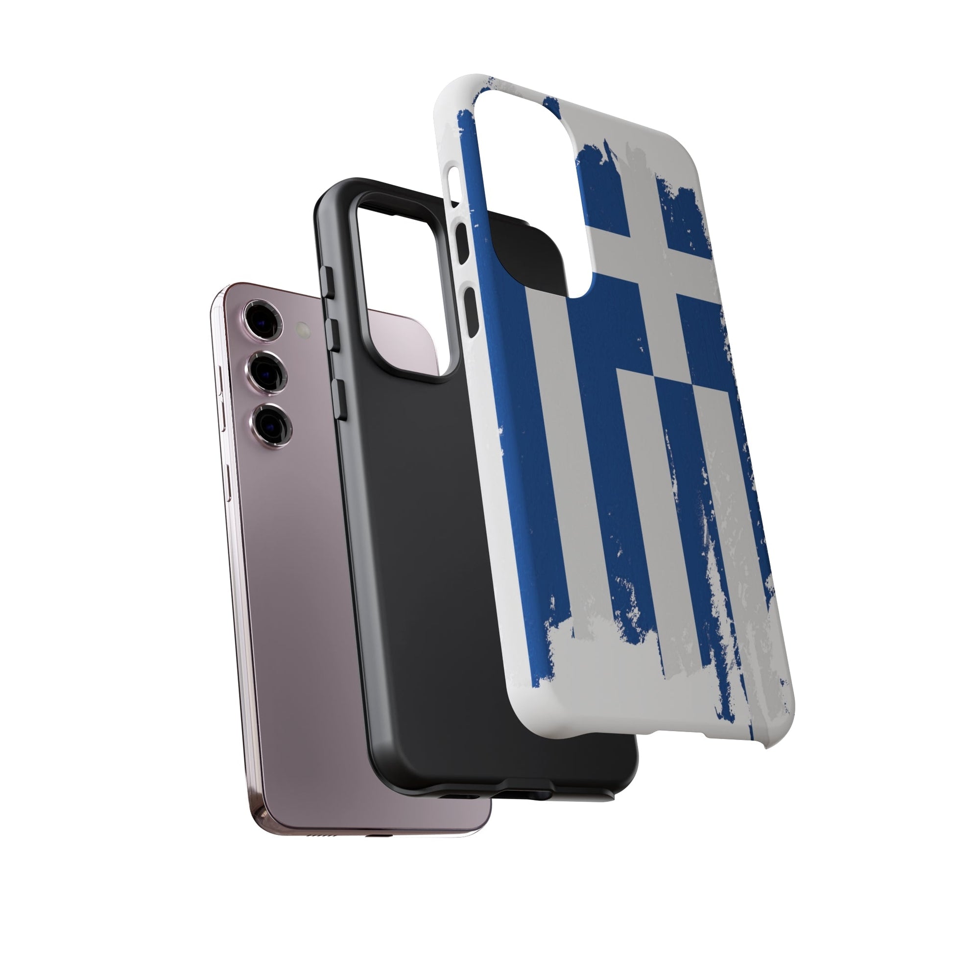 Phone Case-Greek Flag | Tough-PhoneCaseBoss-Phone-Best-Phone-Cases