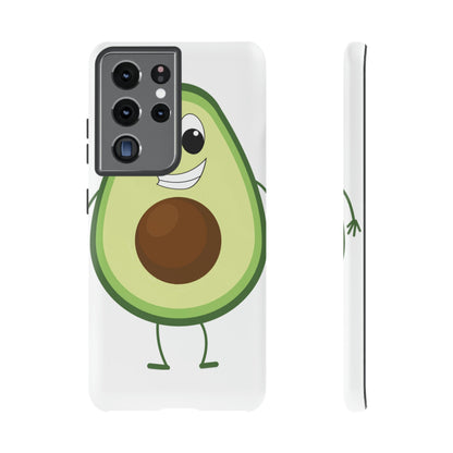 Phone Case-HAPPY AVOCADO | Tough-Samsung Galaxy S21 Ultra-Matte-PhoneCaseBoss-Phone-Best-Phone-Cases