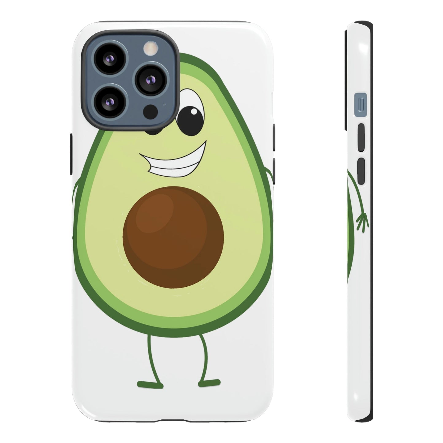 Phone Case-HAPPY AVOCADO | Tough-iPhone 13 Pro Max-Glossy-PhoneCaseBoss-Phone-Best-Phone-Cases