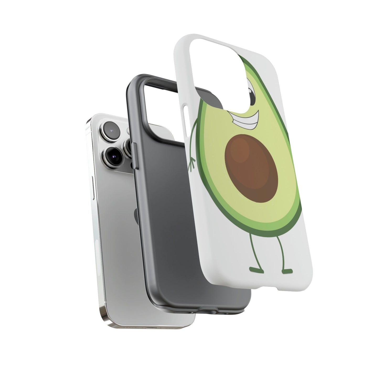 Phone Case-HAPPY AVOCADO | Tough-PhoneCaseBoss-Phone-Best-Phone-Cases