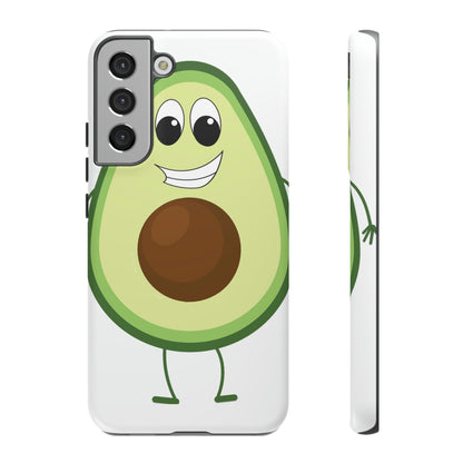 Phone Case-HAPPY AVOCADO | Tough-Samsung Galaxy S22 Plus-Matte-PhoneCaseBoss-Phone-Best-Phone-Cases