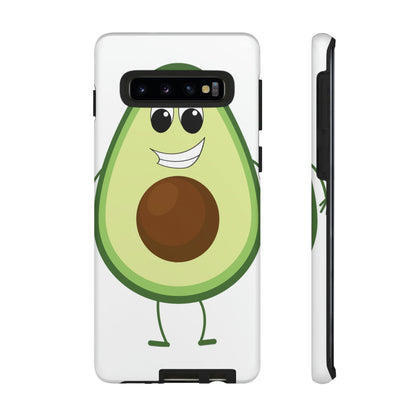 Phone Case-HAPPY AVOCADO | Tough-Samsung Galaxy S10-Matte-PhoneCaseBoss-Phone-Best-Phone-Cases