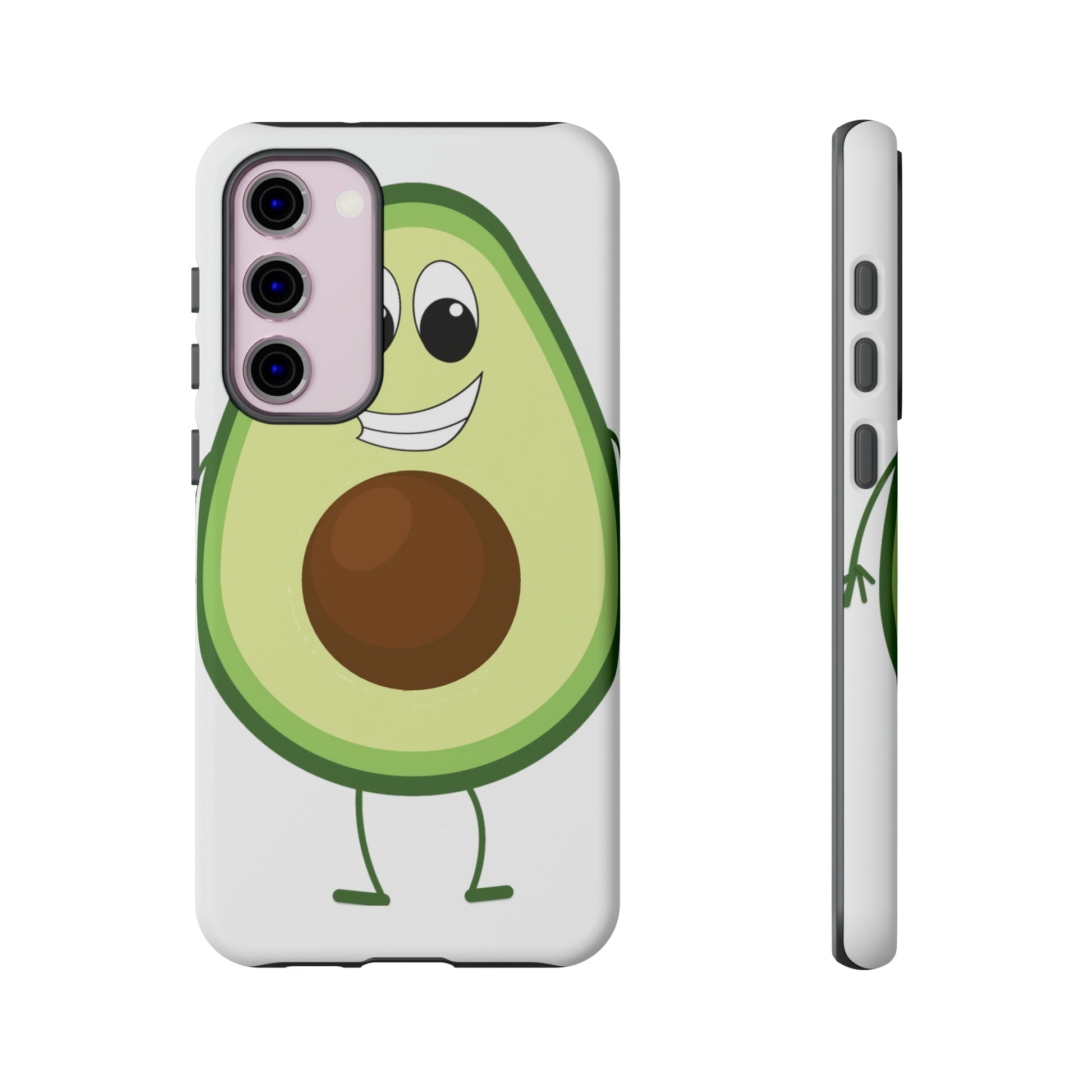 Phone Case-HAPPY AVOCADO | Tough-Samsung Galaxy S23 Plus-Matte-PhoneCaseBoss-Phone-Best-Phone-Cases