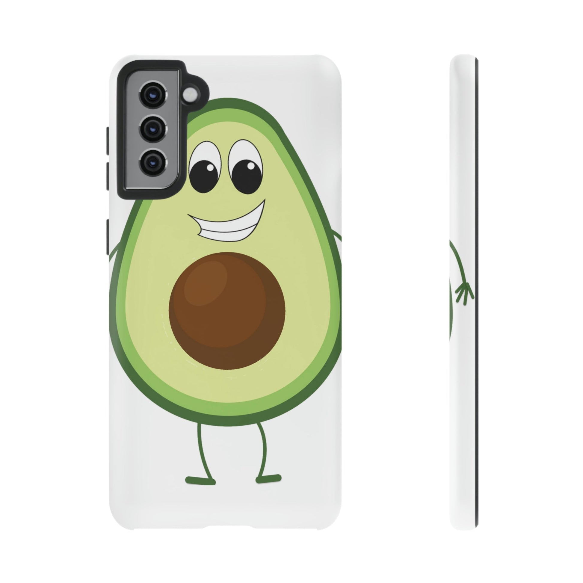 Phone Case-HAPPY AVOCADO | Tough-Samsung Galaxy S21 Plus-Matte-PhoneCaseBoss-Phone-Best-Phone-Cases