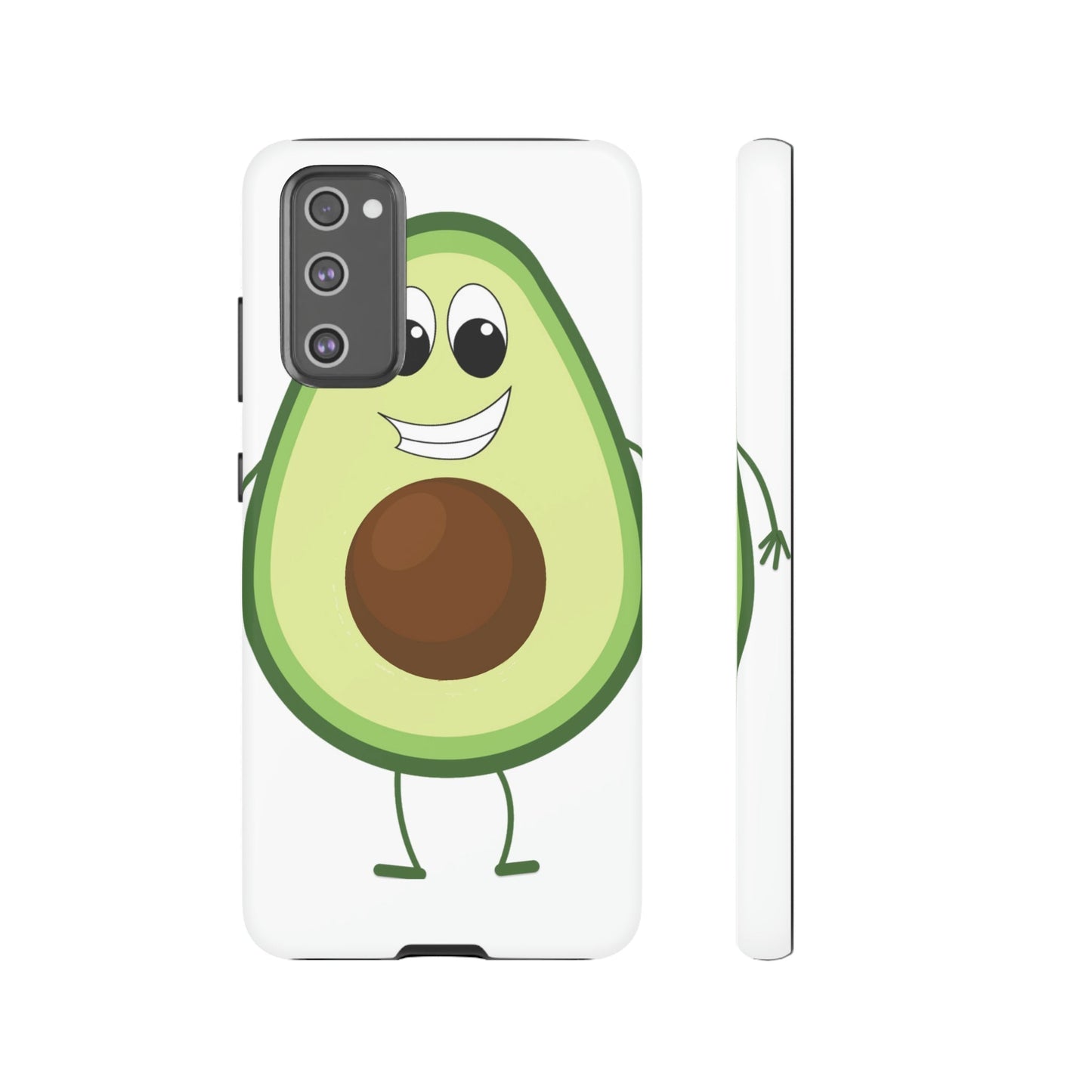 Phone Case-HAPPY AVOCADO | Tough-Samsung Galaxy S20 FE-Matte-PhoneCaseBoss-Phone-Best-Phone-Cases