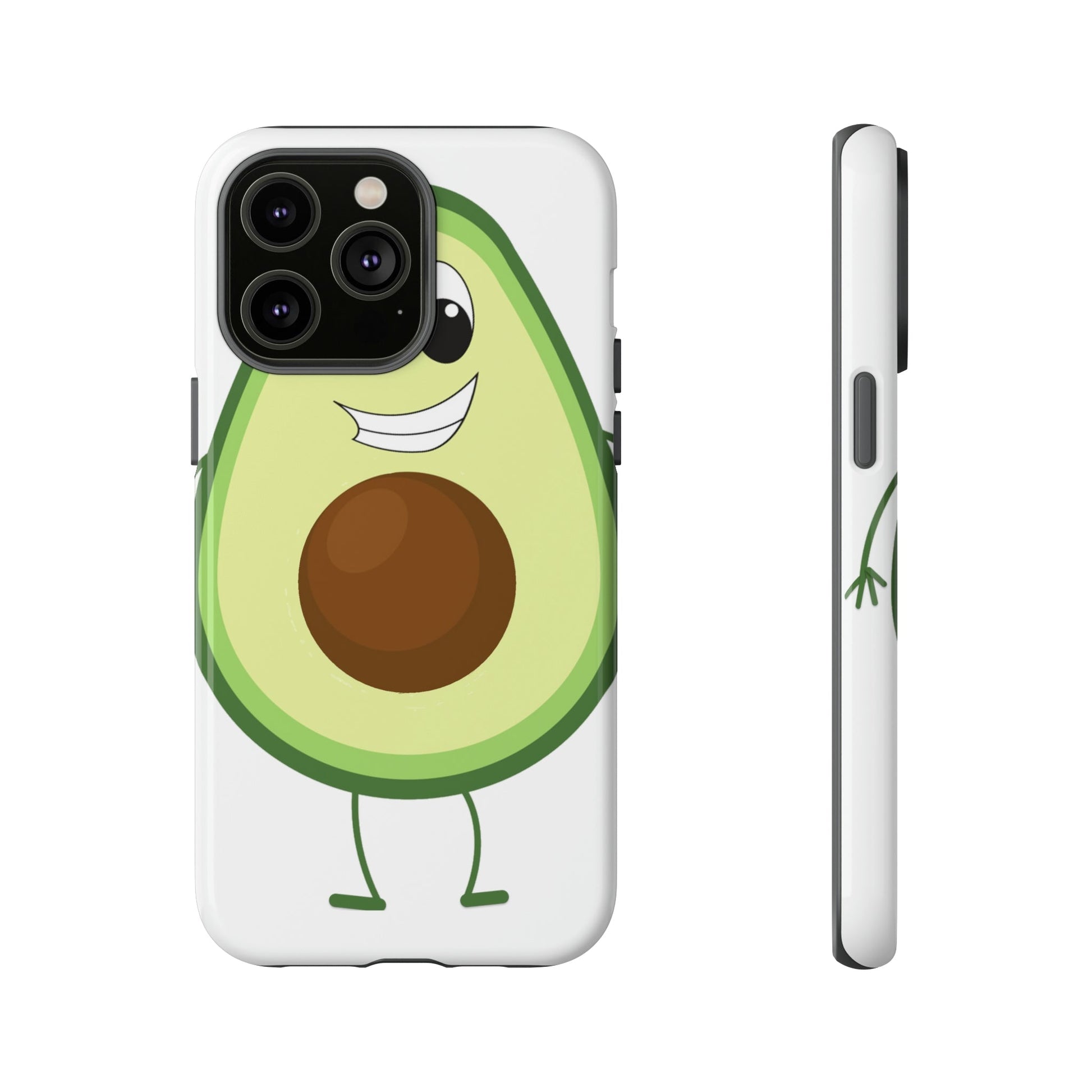 Phone Case-HAPPY AVOCADO | Tough-iPhone 14 Pro Max-Glossy-PhoneCaseBoss-Phone-Best-Phone-Cases