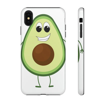 Phone Case-HAPPY AVOCADO | Tough-iPhone XS MAX-Glossy-PhoneCaseBoss-Phone-Best-Phone-Cases