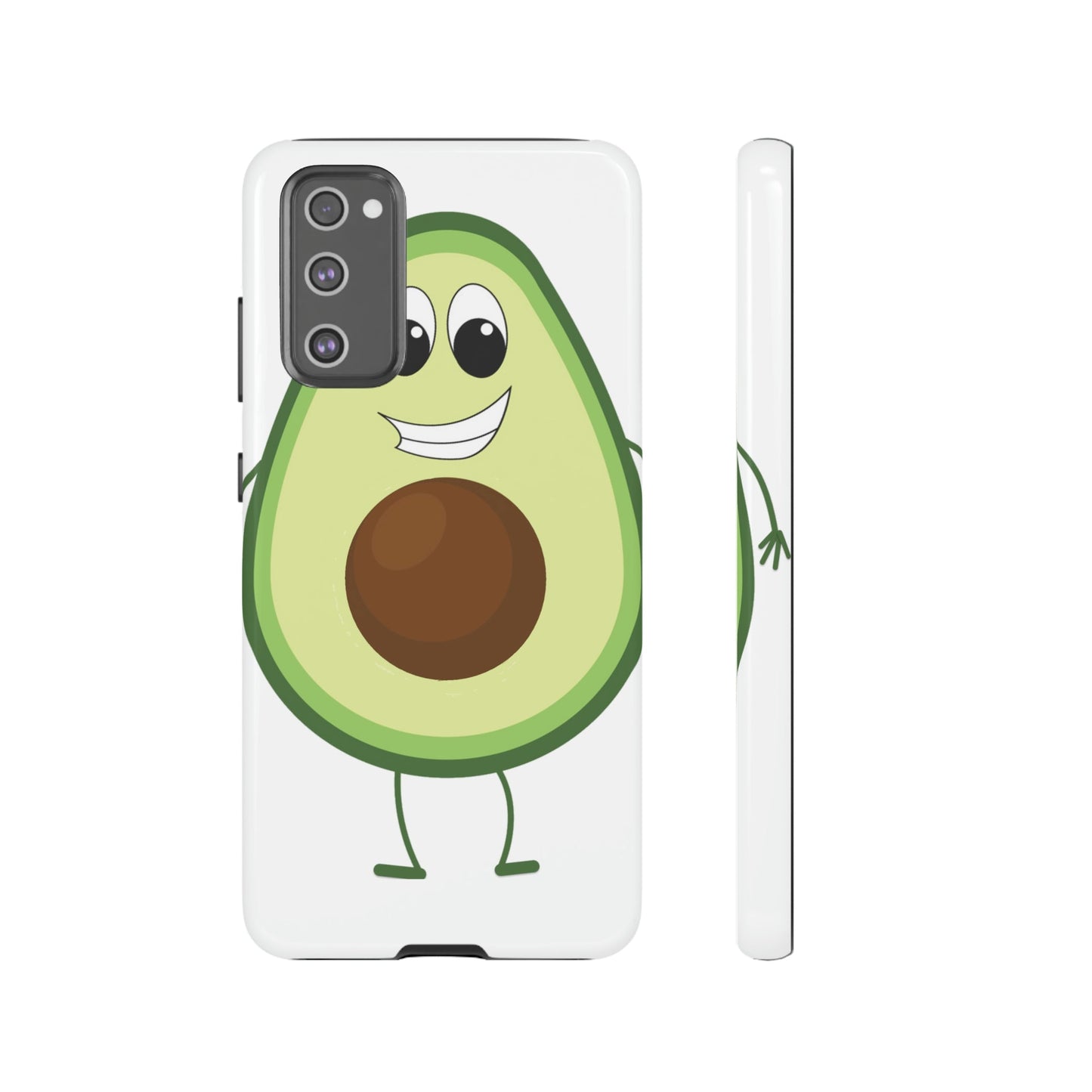 Phone Case-HAPPY AVOCADO | Tough-Samsung Galaxy S20 FE-Glossy-PhoneCaseBoss-Phone-Best-Phone-Cases