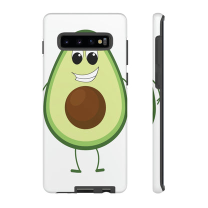 Phone Case-HAPPY AVOCADO | Tough-Samsung Galaxy S10 Plus-Matte-PhoneCaseBoss-Phone-Best-Phone-Cases