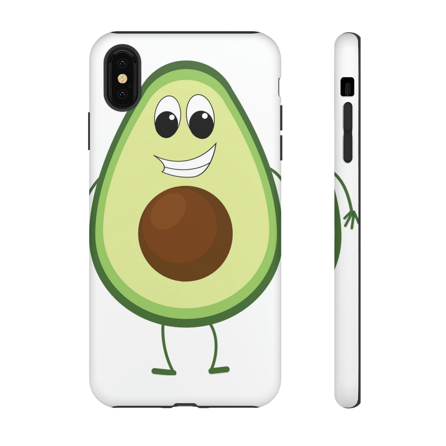 Phone Case-HAPPY AVOCADO | Tough-iPhone XS MAX-Matte-PhoneCaseBoss-Phone-Best-Phone-Cases