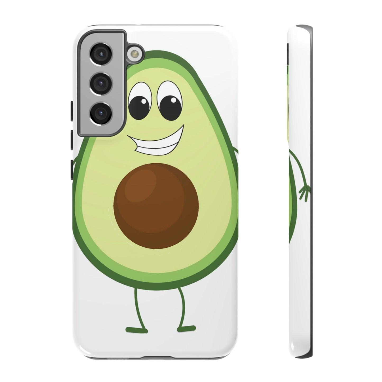 Phone Case-HAPPY AVOCADO | Tough-Samsung Galaxy S22 Plus-Glossy-PhoneCaseBoss-Phone-Best-Phone-Cases