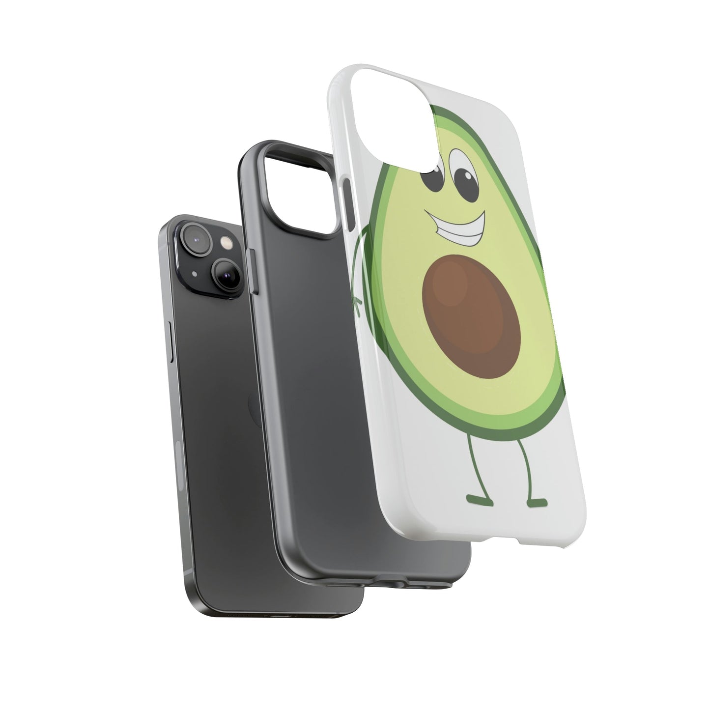 Phone Case-HAPPY AVOCADO | Tough-PhoneCaseBoss-Phone-Best-Phone-Cases