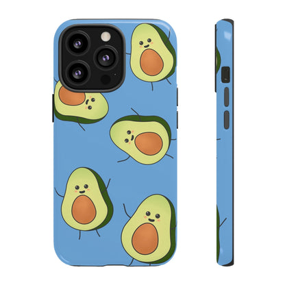 Phone Case-HAPPY AVOCADOS | Tough-iPhone 13 Pro-Glossy-PhoneCaseBoss-Phone-Best-Phone-Cases