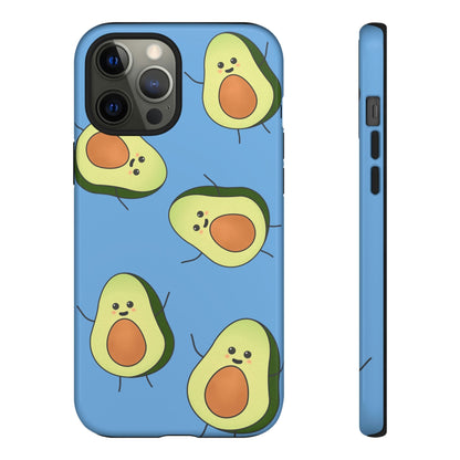 Phone Case-HAPPY AVOCADOS | Tough-iPhone 12 Pro Max-Glossy-PhoneCaseBoss-Phone-Best-Phone-Cases