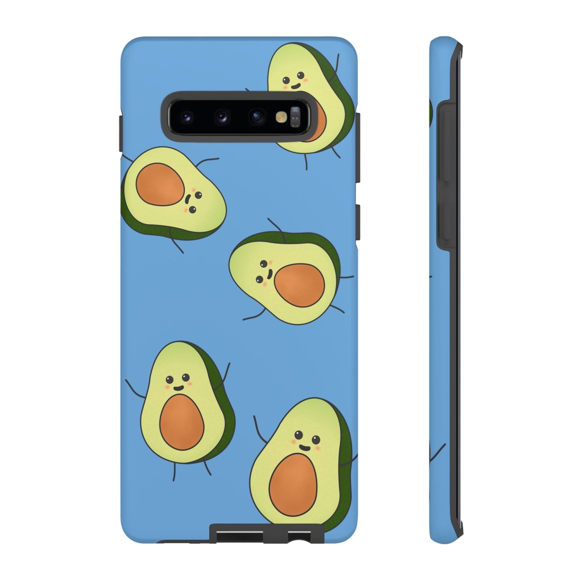 Phone Case-HAPPY AVOCADOS | Tough-Samsung Galaxy S10 Plus-Matte-PhoneCaseBoss-Phone-Best-Phone-Cases