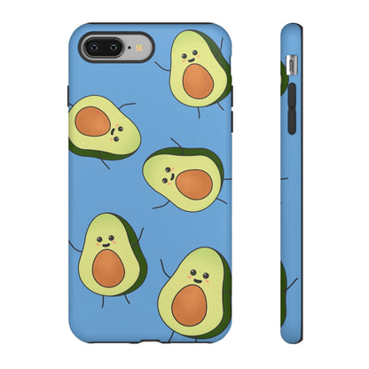 Phone Case-HAPPY AVOCADOS | Tough-iPhone 8 Plus-Matte-PhoneCaseBoss-Phone-Best-Phone-Cases