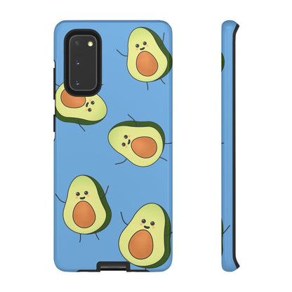 Phone Case-HAPPY AVOCADOS | Tough-Samsung Galaxy S20-Glossy-PhoneCaseBoss-Phone-Best-Phone-Cases