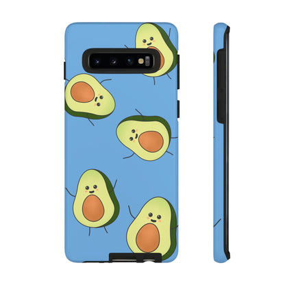 Phone Case-HAPPY AVOCADOS | Tough-Samsung Galaxy S10-Glossy-PhoneCaseBoss-Phone-Best-Phone-Cases