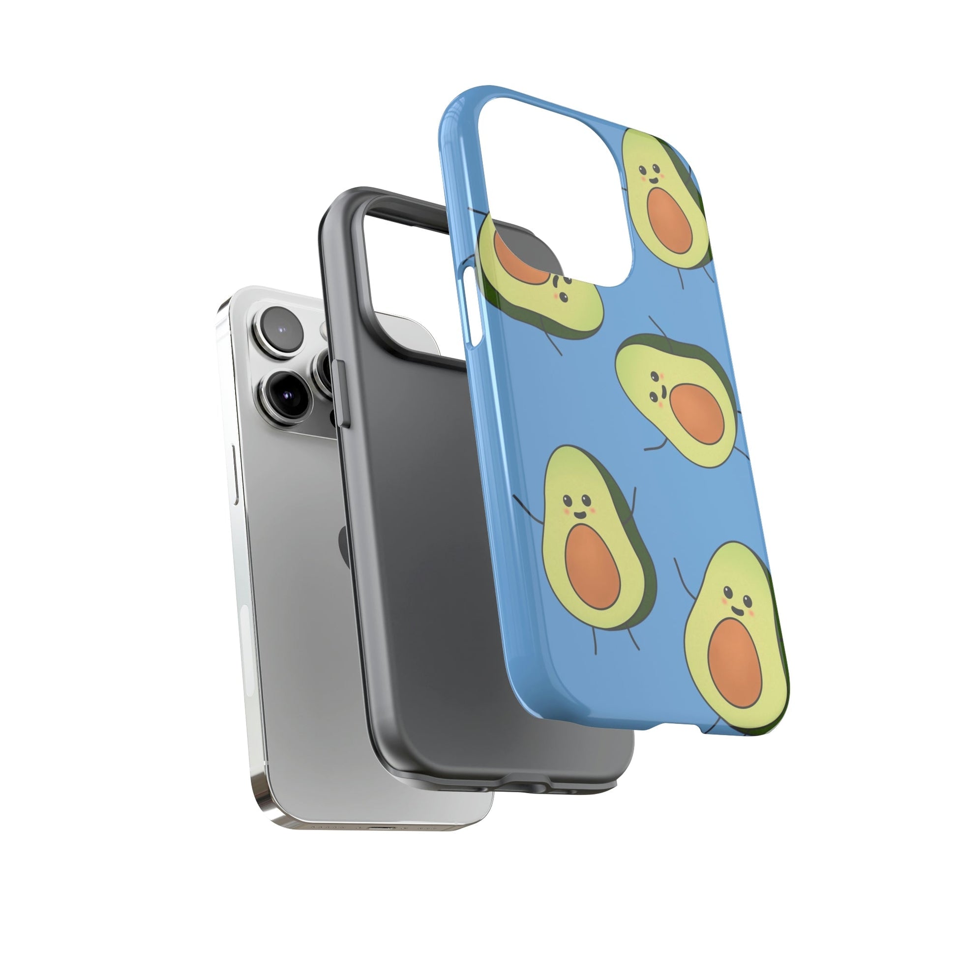 Phone Case-HAPPY AVOCADOS | Tough-PhoneCaseBoss-Phone-Best-Phone-Cases