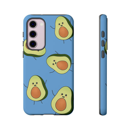 Phone Case-HAPPY AVOCADOS | Tough-Samsung Galaxy S23 Plus-Matte-PhoneCaseBoss-Phone-Best-Phone-Cases