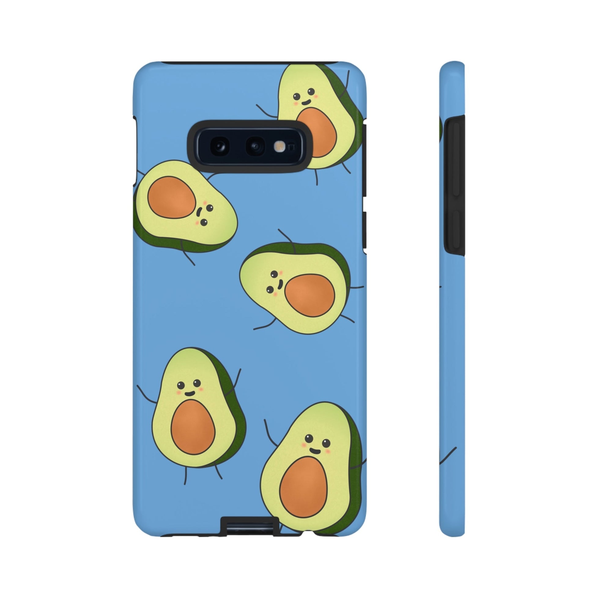 Phone Case-HAPPY AVOCADOS | Tough-Samsung Galaxy S10E-Glossy-PhoneCaseBoss-Phone-Best-Phone-Cases