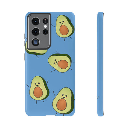 Phone Case-HAPPY AVOCADOS | Tough-Samsung Galaxy S21 Ultra-Glossy-PhoneCaseBoss-Phone-Best-Phone-Cases