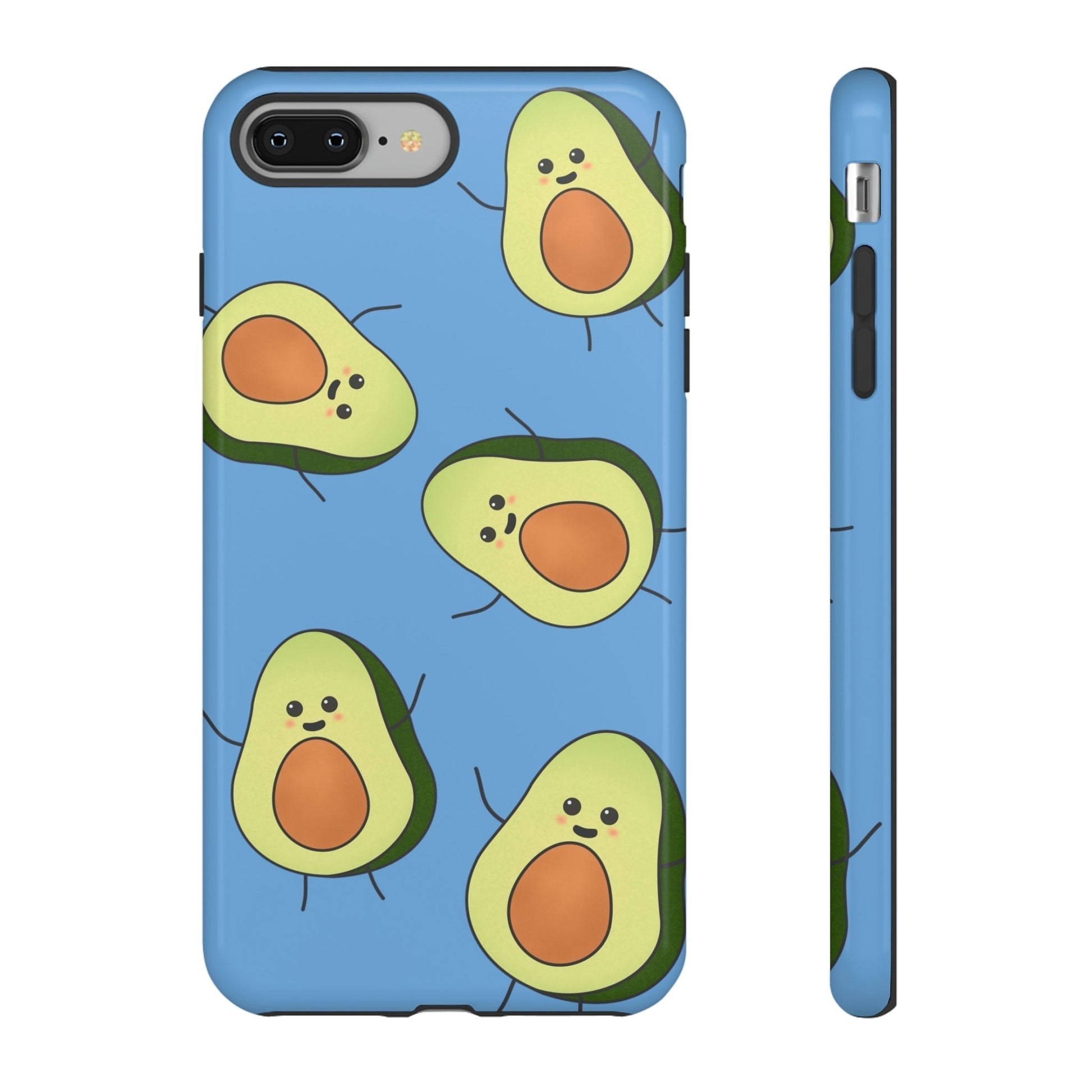 Phone Case-HAPPY AVOCADOS | Tough-iPhone 8 Plus-Glossy-PhoneCaseBoss-Phone-Best-Phone-Cases