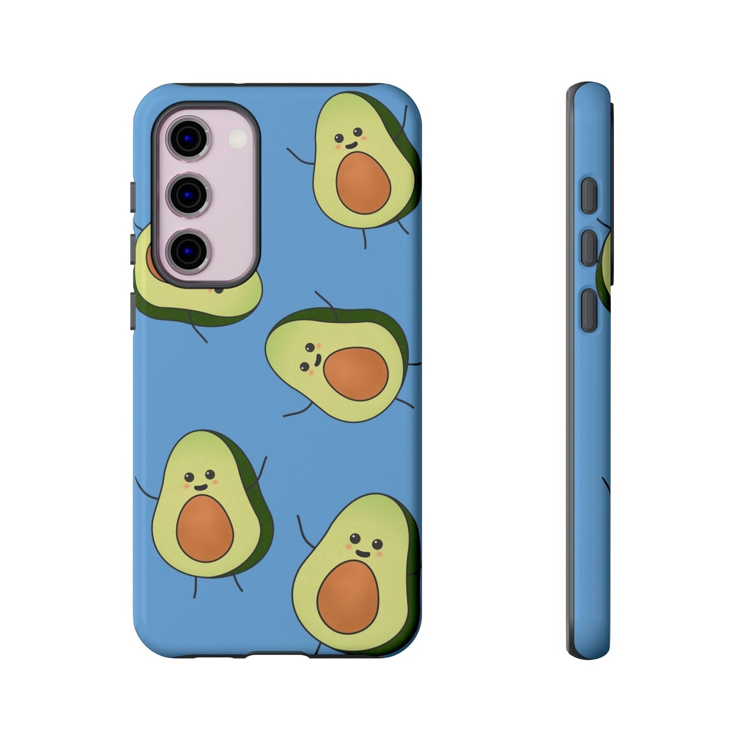 Phone Case-HAPPY AVOCADOS | Tough-Samsung Galaxy S23 Plus-Glossy-PhoneCaseBoss-Phone-Best-Phone-Cases