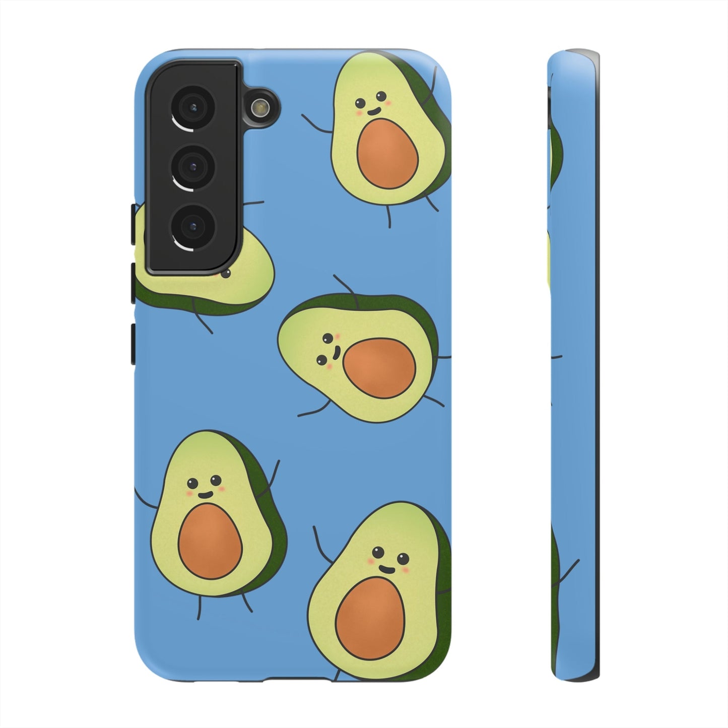 Phone Case-HAPPY AVOCADOS | Tough-Samsung Galaxy S22-Matte-PhoneCaseBoss-Phone-Best-Phone-Cases