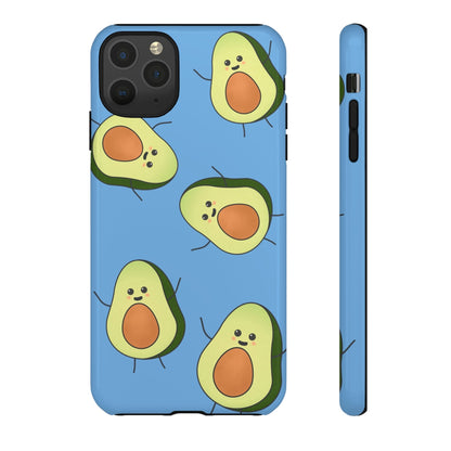 Phone Case-HAPPY AVOCADOS | Tough-iPhone 11 Pro Max-Glossy-PhoneCaseBoss-Phone-Best-Phone-Cases