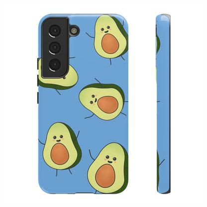 Phone Case-HAPPY AVOCADOS | Tough-Samsung Galaxy S22-Glossy-PhoneCaseBoss-Phone-Best-Phone-Cases