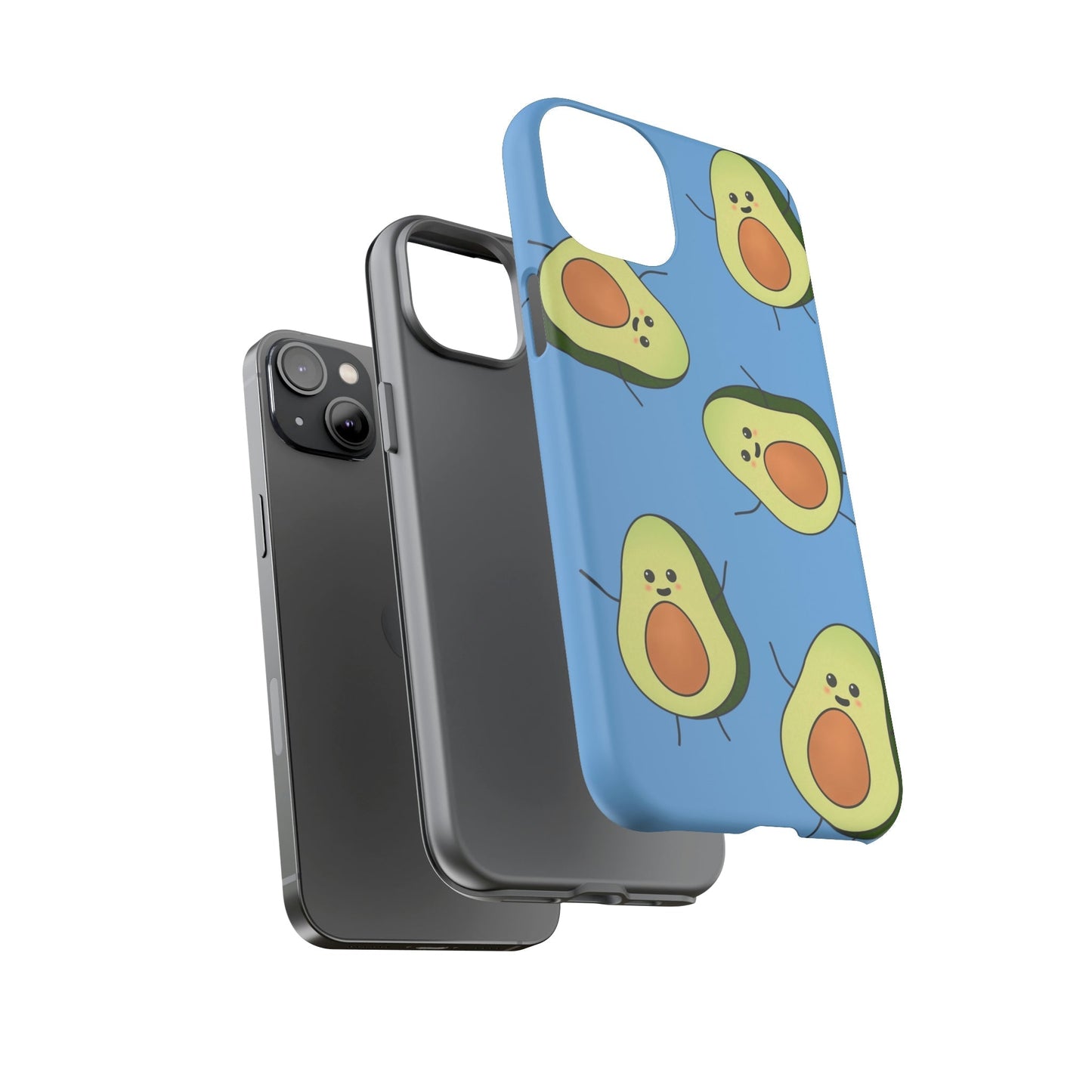 Phone Case-HAPPY AVOCADOS | Tough-PhoneCaseBoss-Phone-Best-Phone-Cases