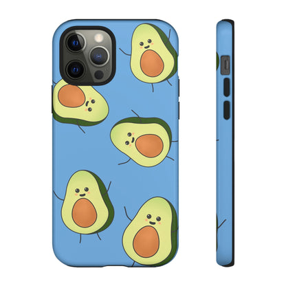 Phone Case-HAPPY AVOCADOS | Tough-iPhone 12 Pro-Glossy-PhoneCaseBoss-Phone-Best-Phone-Cases