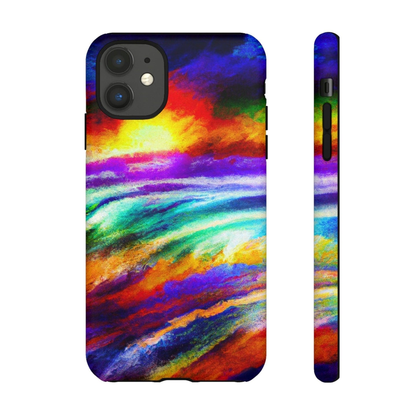 Phone Case-HORIZON | Tough-iPhone 11-Matte-PhoneCaseBoss-Phone-Best-Phone-Cases