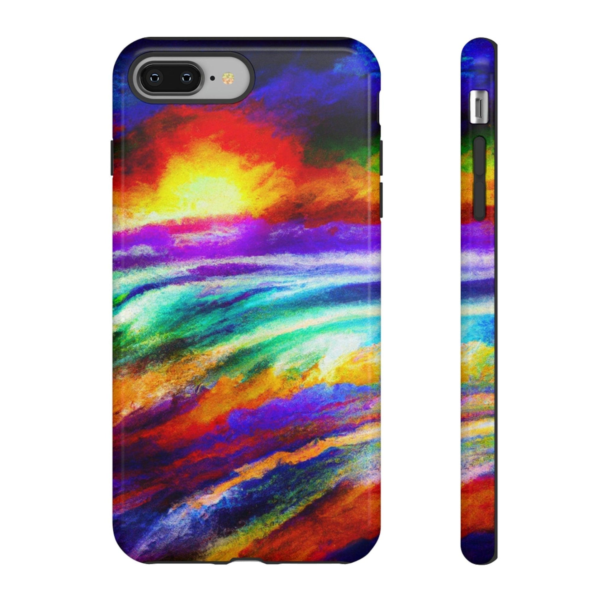 Phone Case-HORIZON | Tough-iPhone 8 Plus-Glossy-PhoneCaseBoss-Phone-Best-Phone-Cases