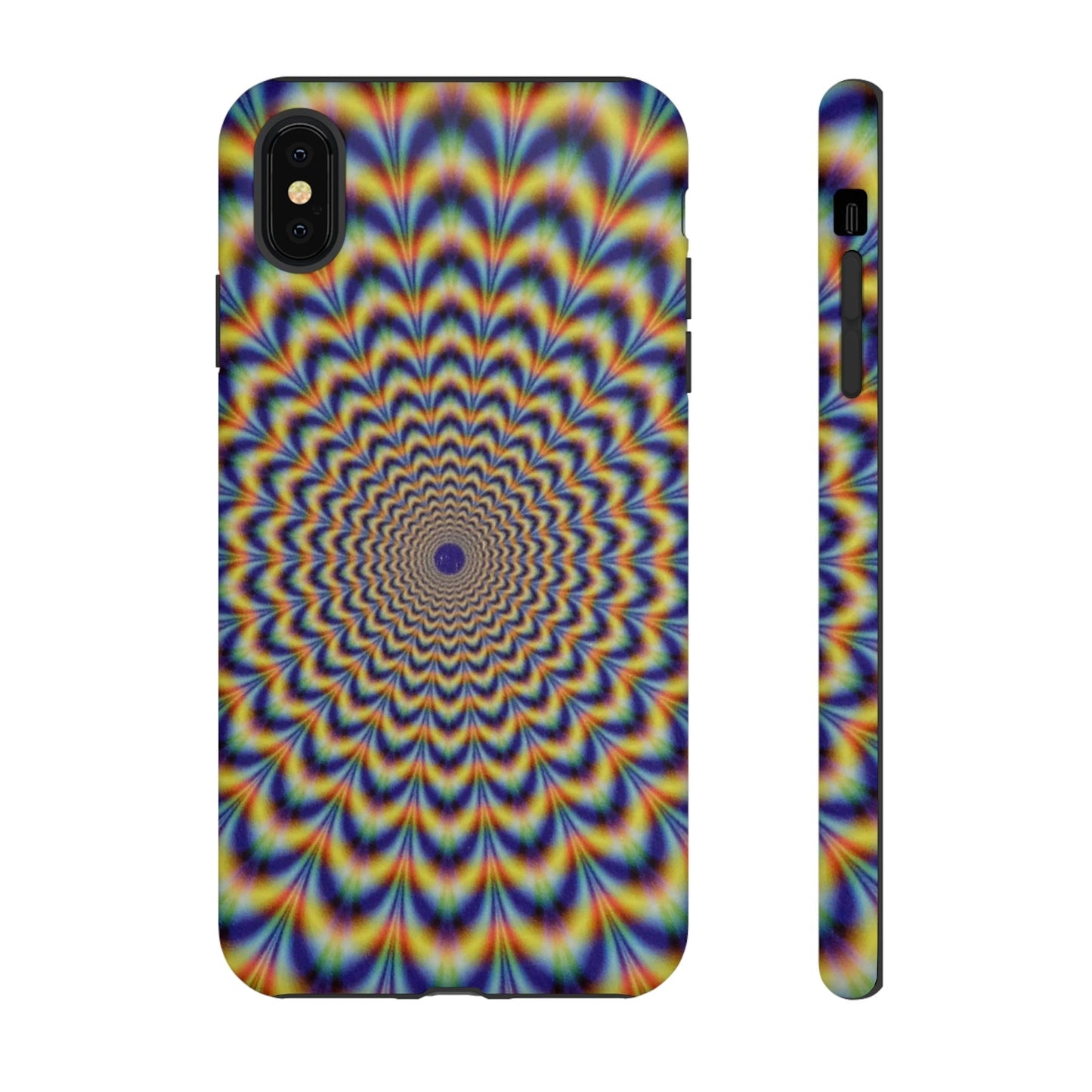 Phone Case-ILLUSION FLOWER | Tough-iPhone XS MAX-Matte-PhoneCaseBoss-Phone-Best-Phone-Cases