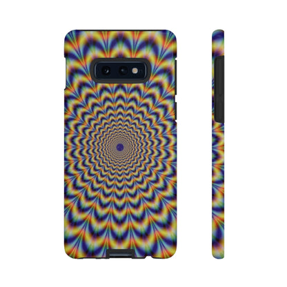 Phone Case-ILLUSION FLOWER | Tough-Samsung Galaxy S10E-Glossy-PhoneCaseBoss-Phone-Best-Phone-Cases