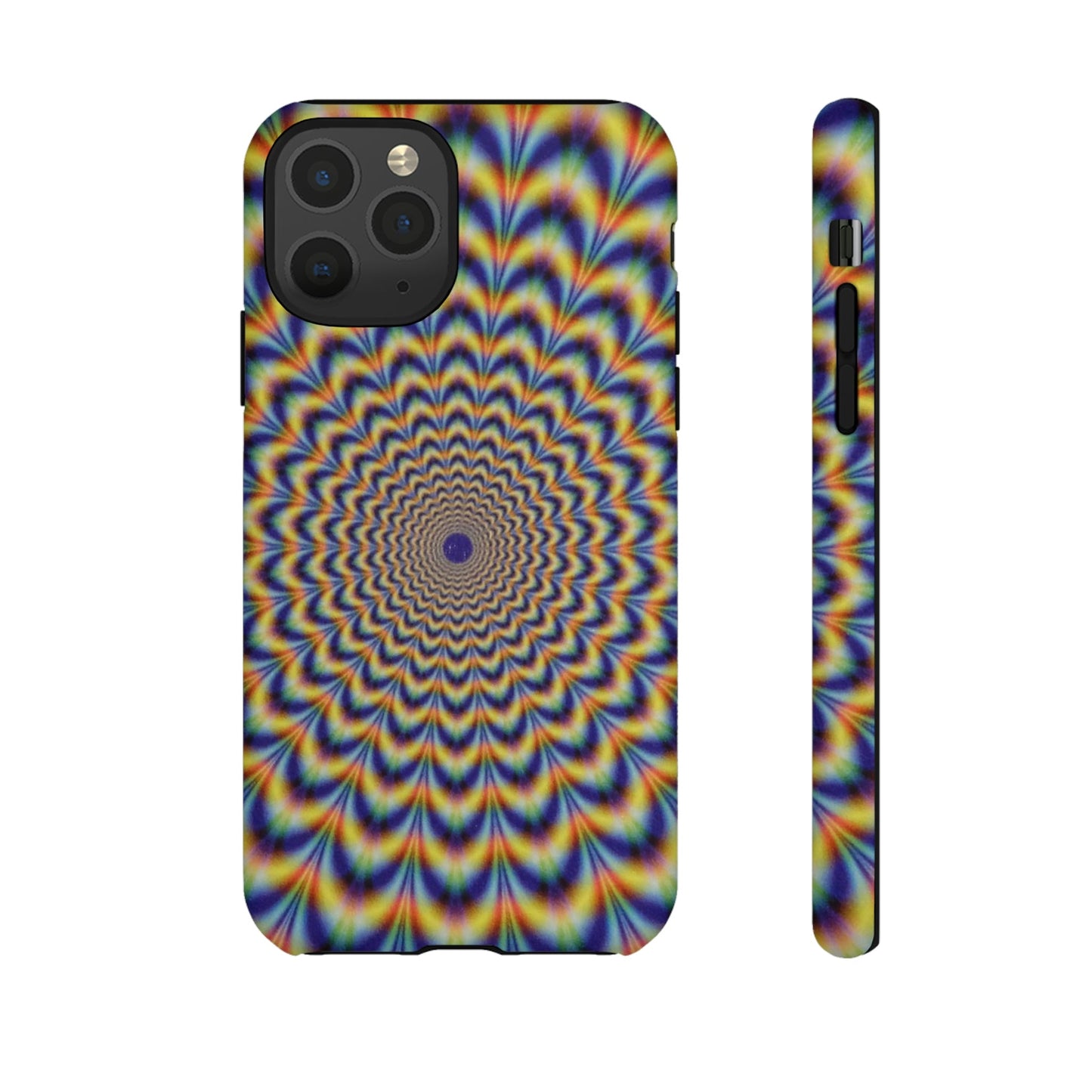 Phone Case-ILLUSION FLOWER | Tough-iPhone 11 Pro-Matte-PhoneCaseBoss-Phone-Best-Phone-Cases