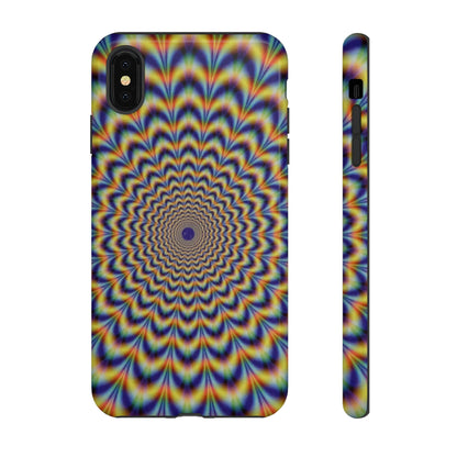 Phone Case-ILLUSION FLOWER | Tough-iPhone XS MAX-Glossy-PhoneCaseBoss-Phone-Best-Phone-Cases