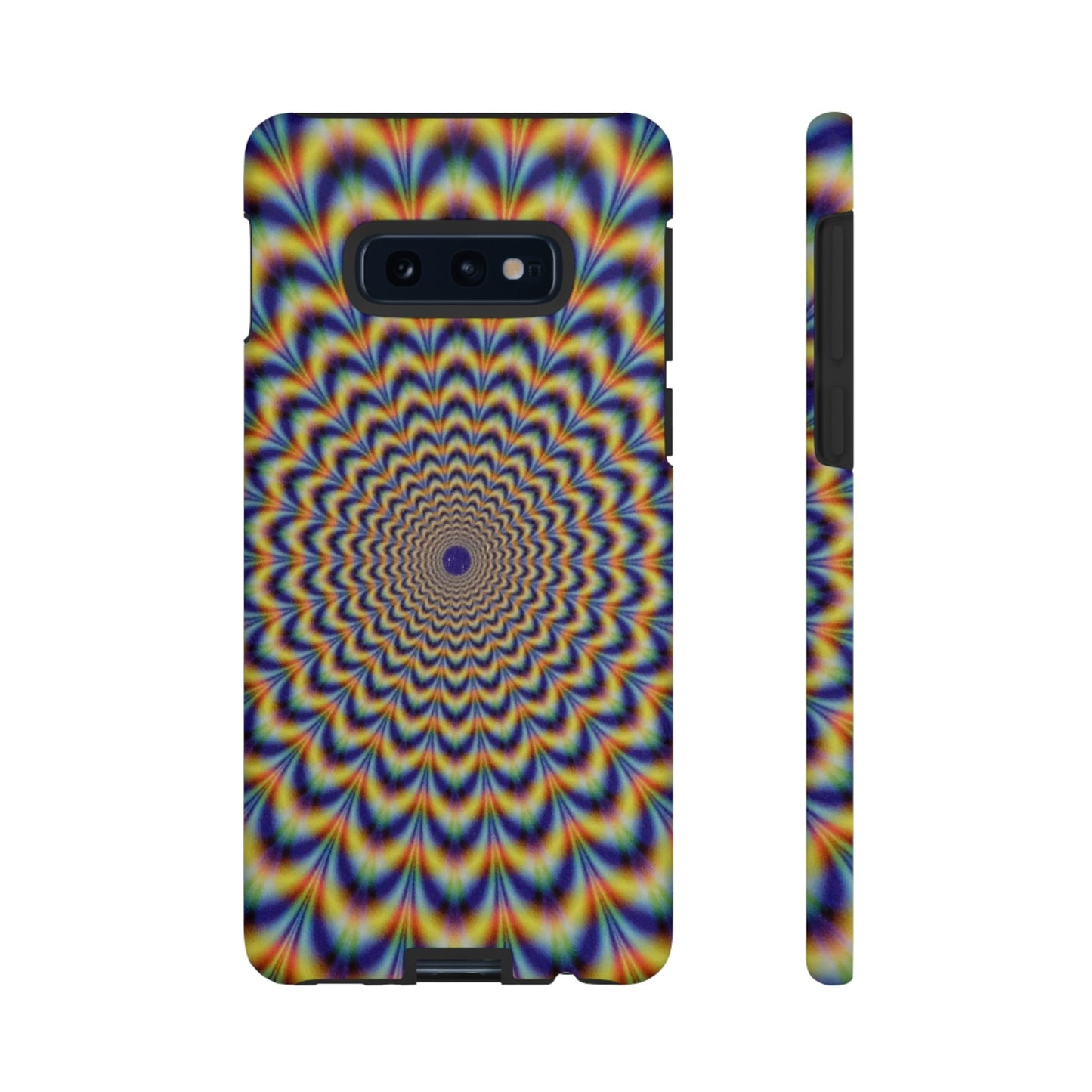 Phone Case-ILLUSION FLOWER | Tough-Samsung Galaxy S10E-Matte-PhoneCaseBoss-Phone-Best-Phone-Cases