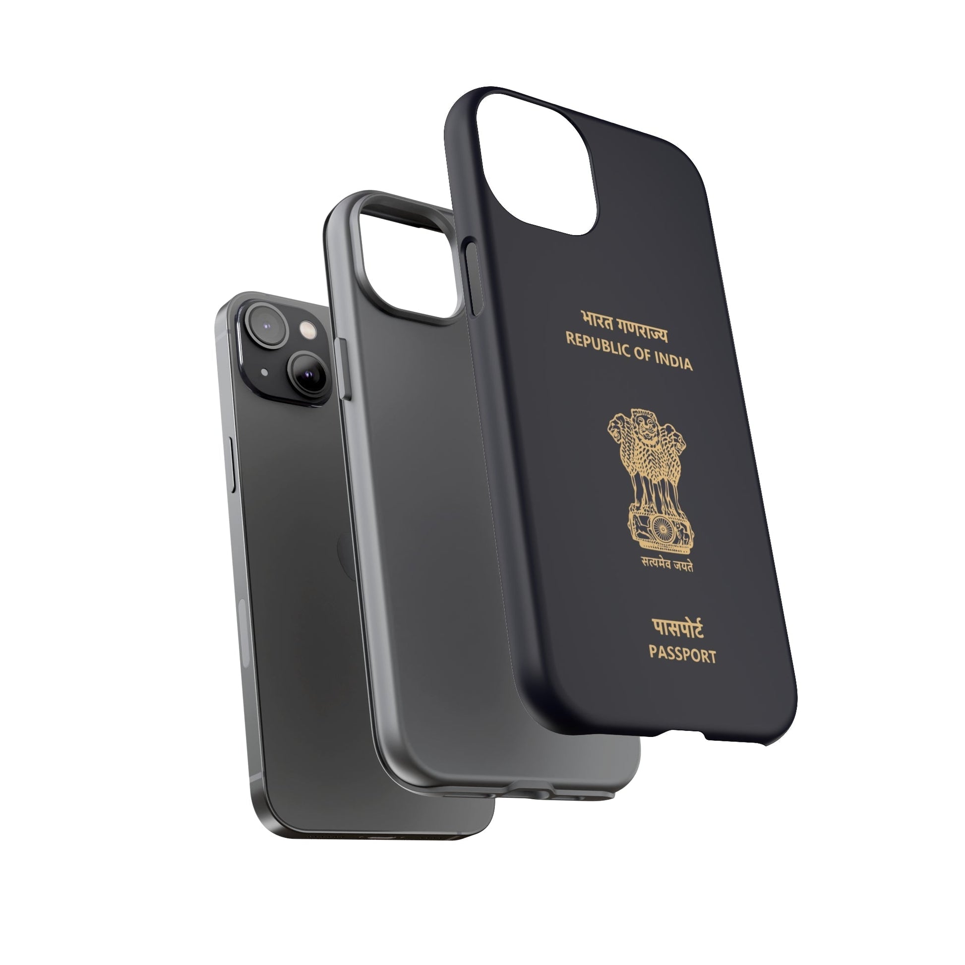 Phone Case-Indian Passport | Tough-PhoneCaseBoss-Phone-Best-Phone-Cases