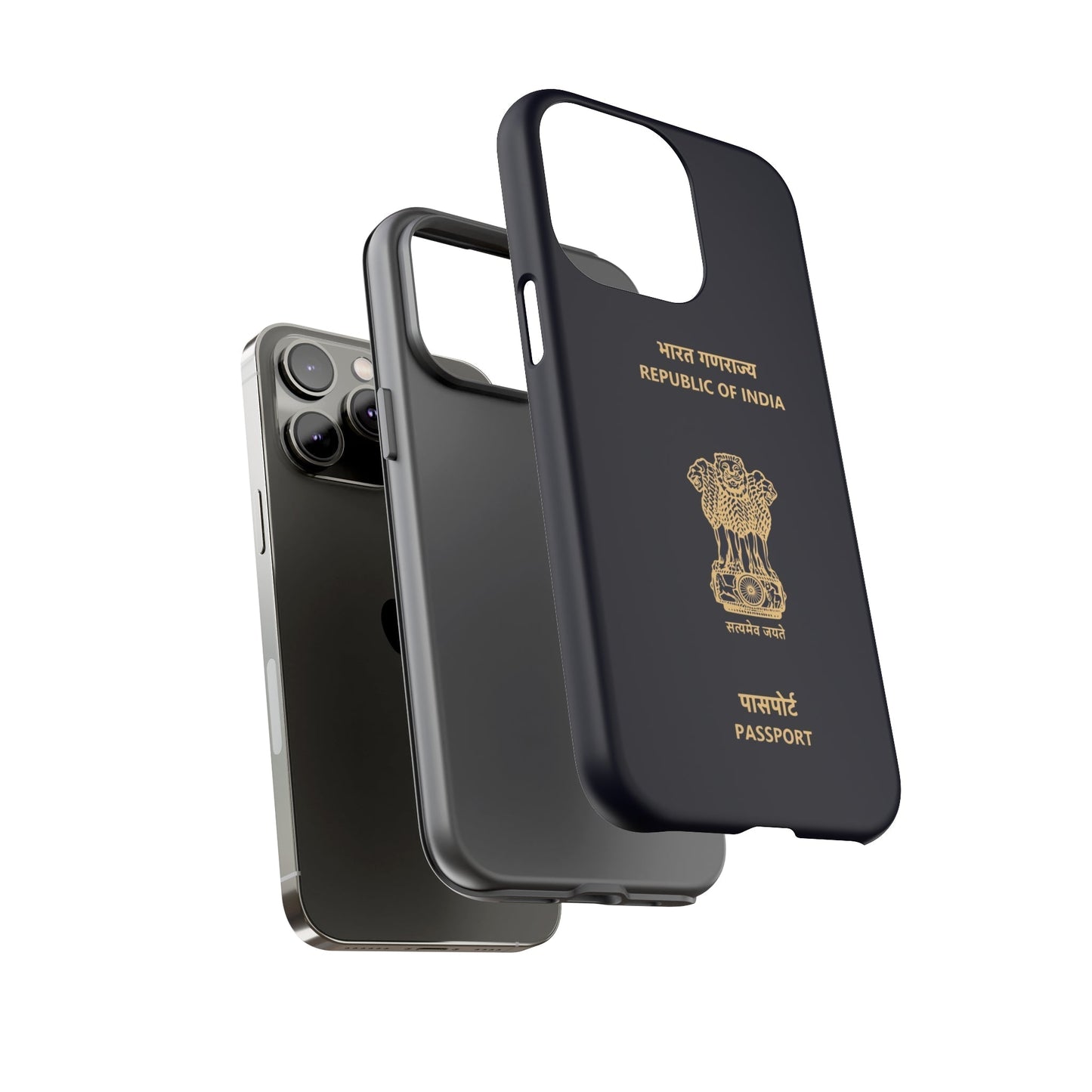 Phone Case-Indian Passport | Tough-PhoneCaseBoss-Phone-Best-Phone-Cases