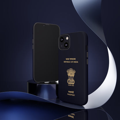 Phone Case-Indian Passport | Tough-PhoneCaseBoss-Phone-Best-Phone-Cases