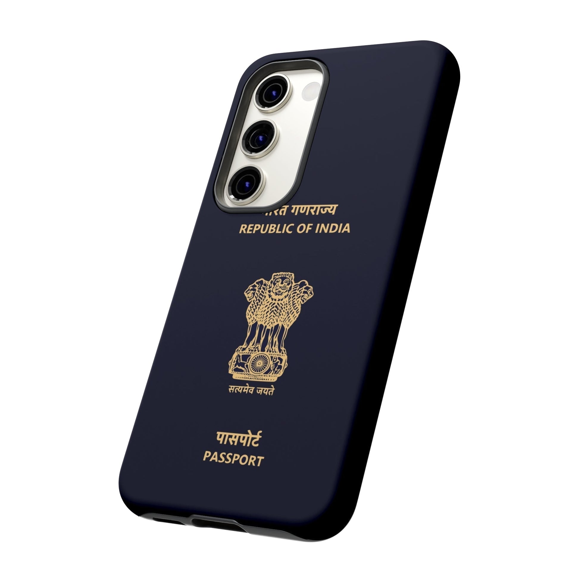 Phone Case-Indian Passport | Tough-PhoneCaseBoss-Phone-Best-Phone-Cases