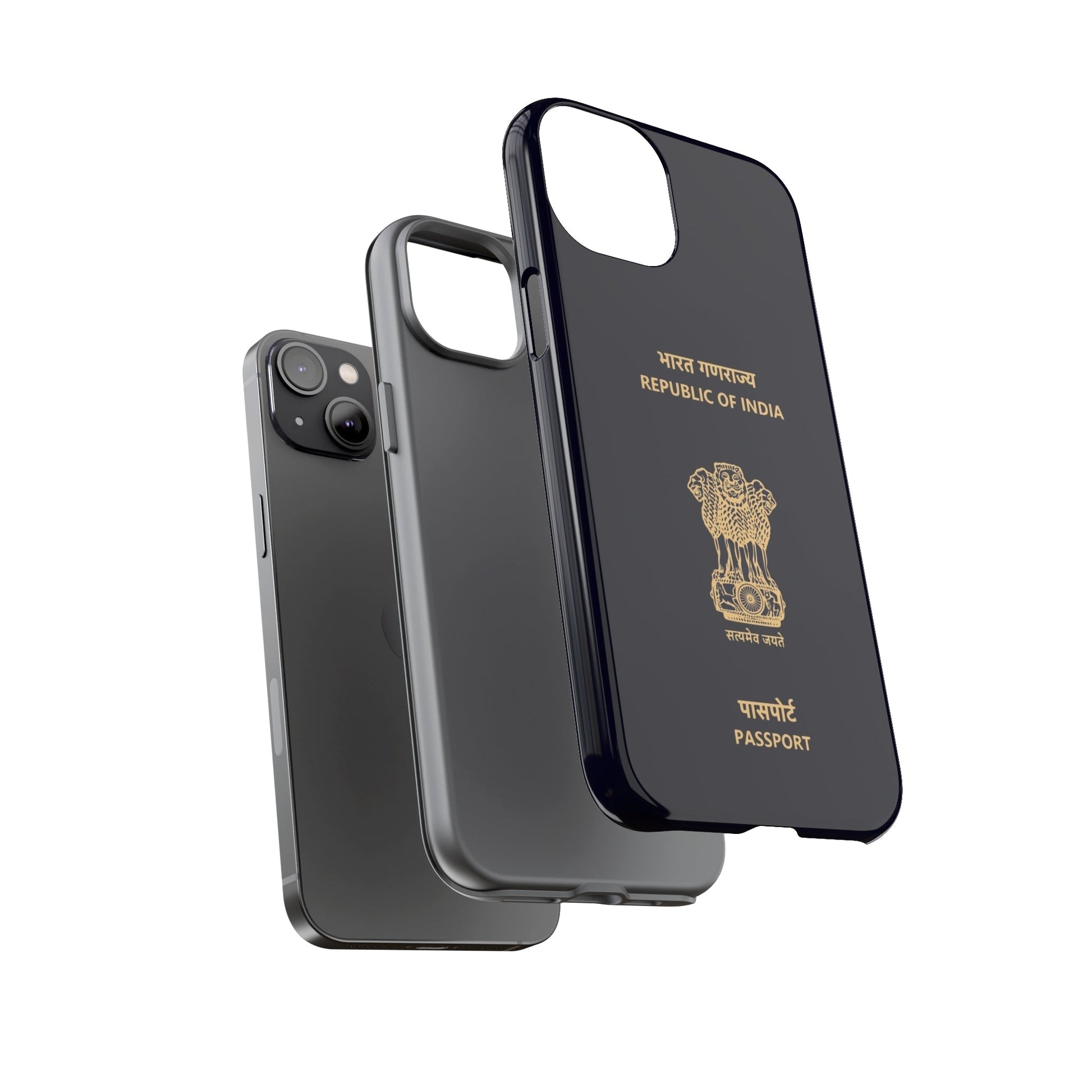 Phone Case-Indian Passport | Tough-PhoneCaseBoss-Phone-Best-Phone-Cases