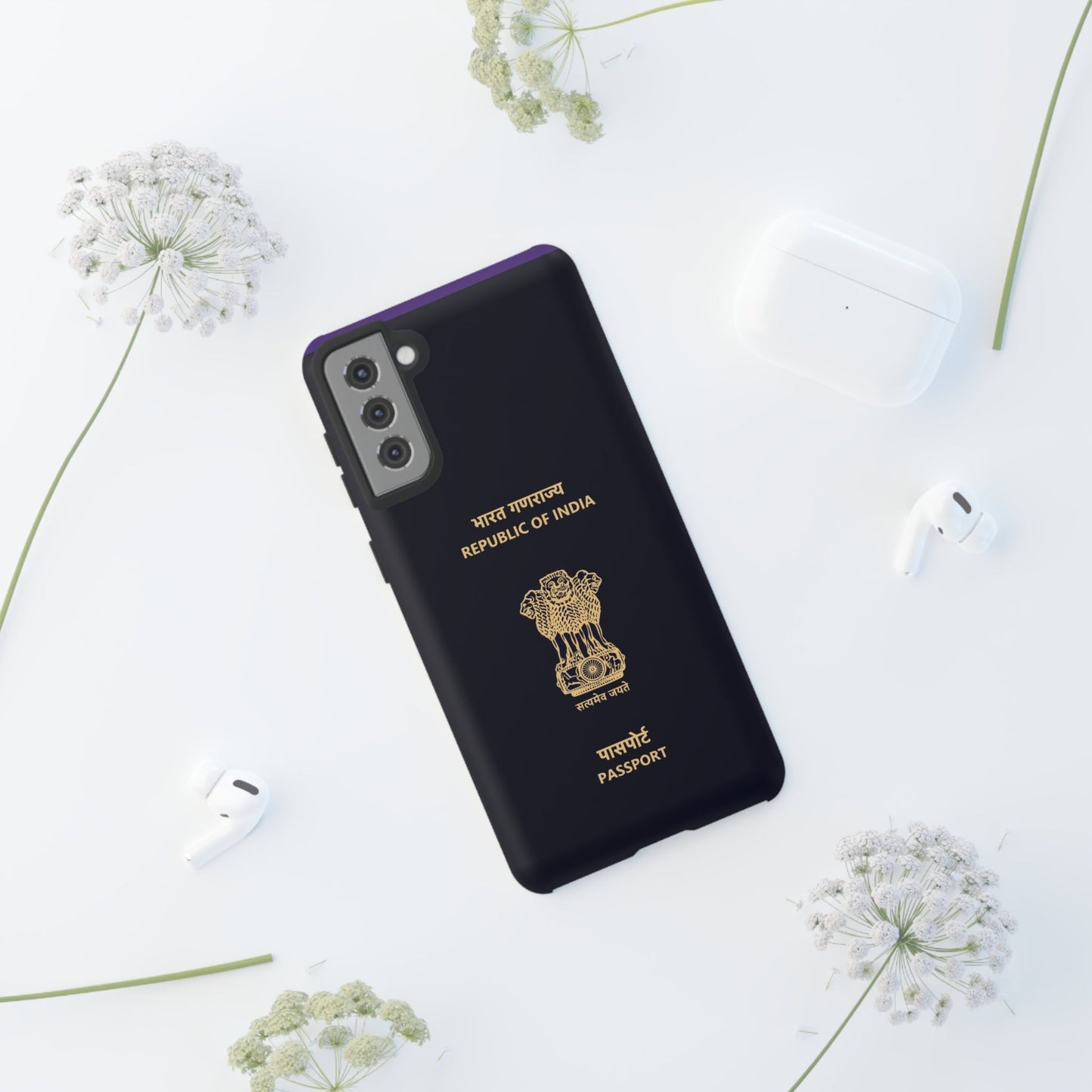 Phone Case-Indian Passport | Tough-PhoneCaseBoss-Phone-Best-Phone-Cases