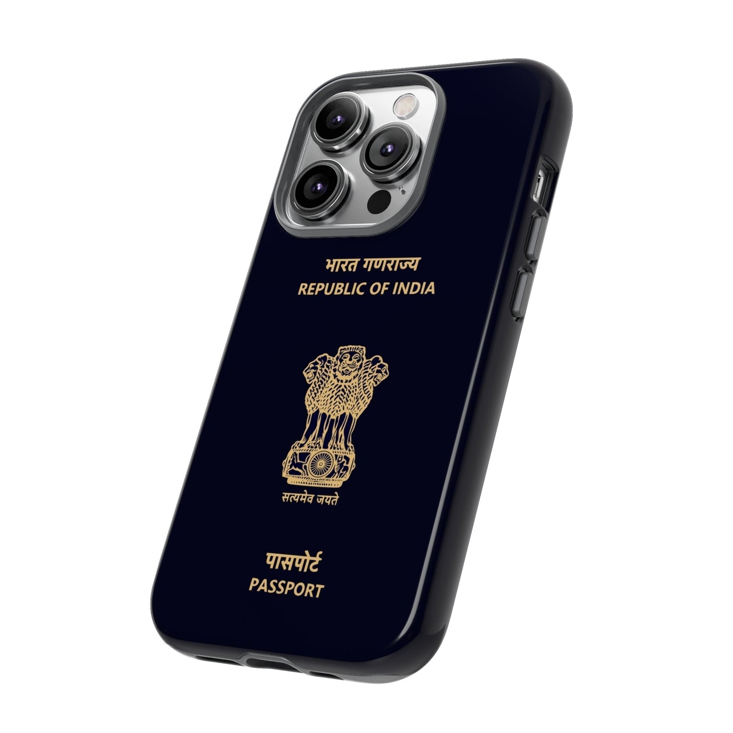 Phone Case-Indian Passport | Tough-PhoneCaseBoss-Phone-Best-Phone-Cases