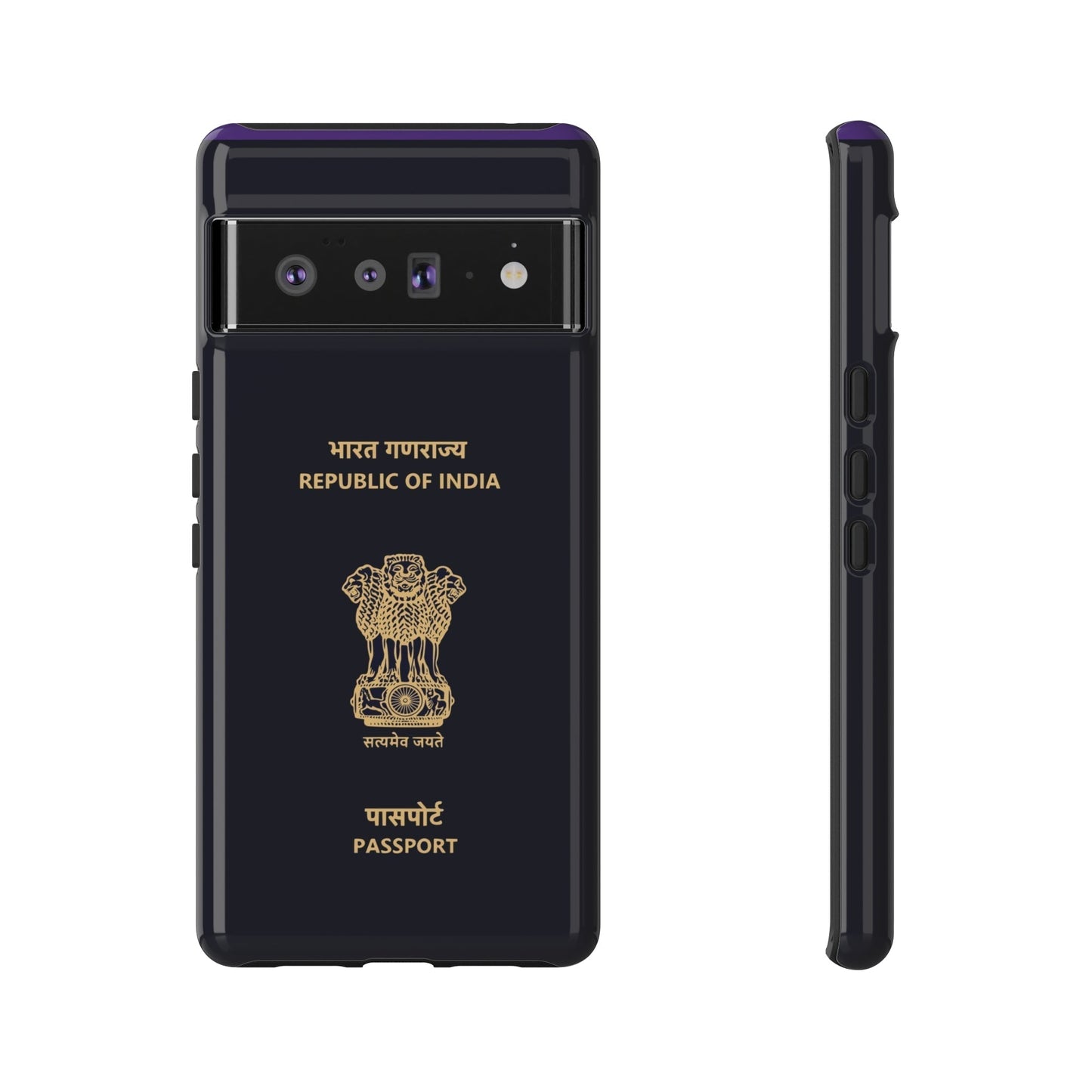 Phone Case-Indian Passport | Tough-Google Pixel 6 Pro-Glossy-PhoneCaseBoss-Phone-Best-Phone-Cases