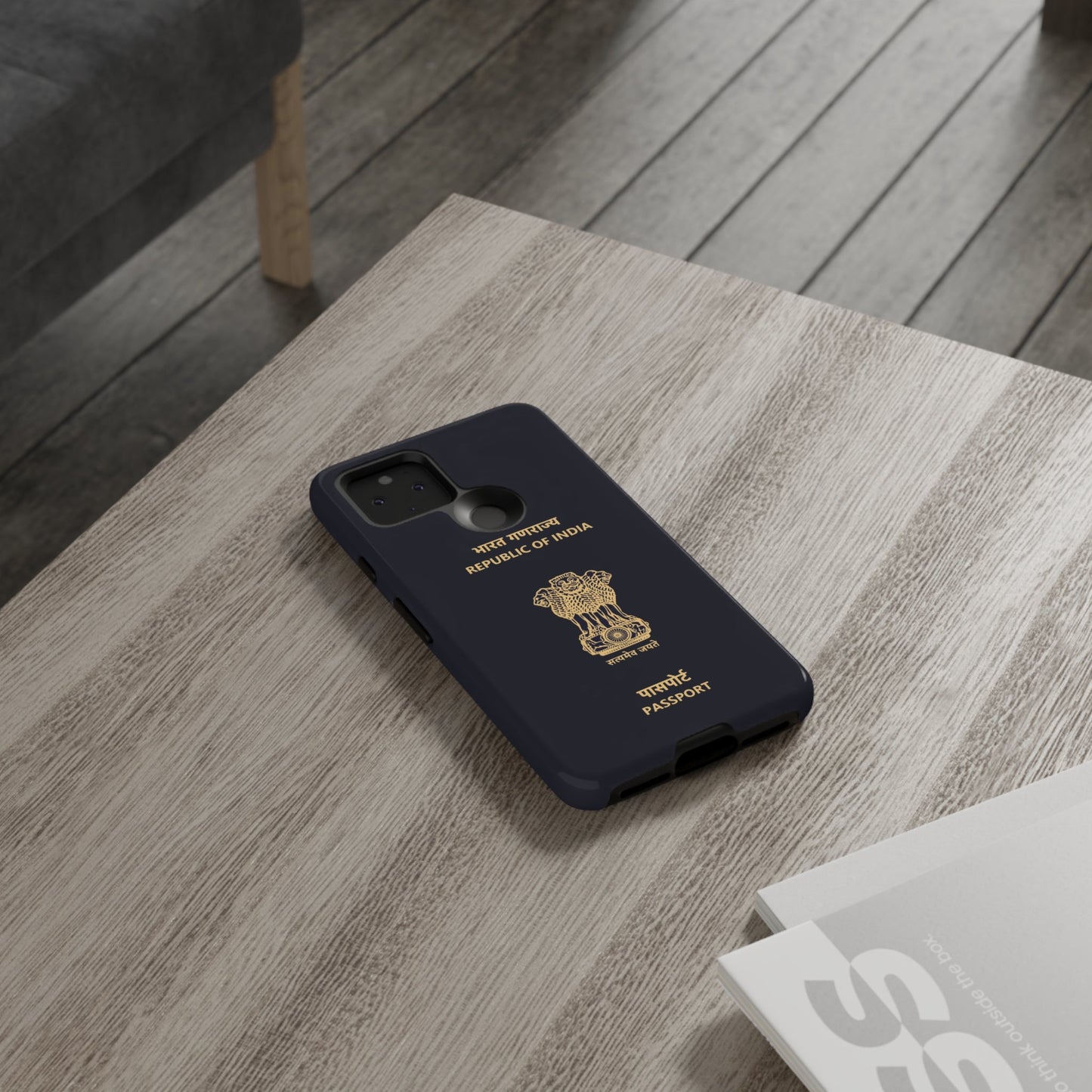 Phone Case-Indian Passport | Tough-PhoneCaseBoss-Phone-Best-Phone-Cases