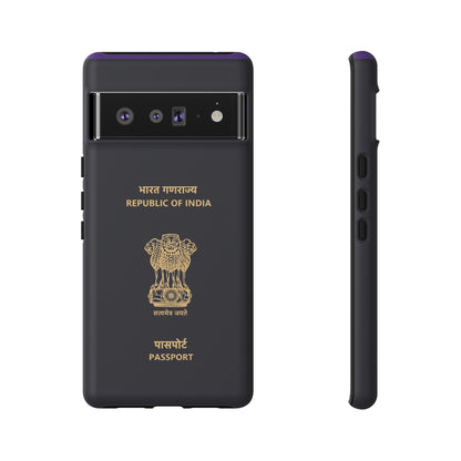 Phone Case-Indian Passport | Tough-Google Pixel 6 Pro-Matte-PhoneCaseBoss-Phone-Best-Phone-Cases